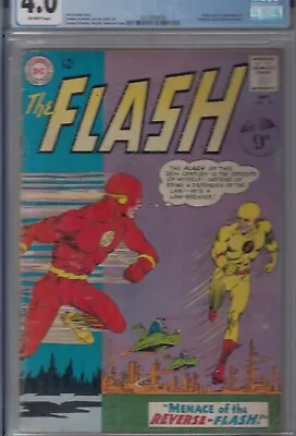 Buy Flash 139 - 1963 - 1st Professor Zoom - CGC 4.0 • 399.99£