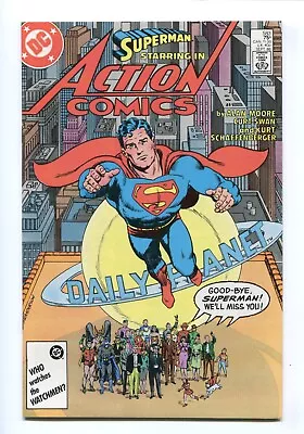 Buy Action Comics #583 - Alan Moore Superman Classic - Unread Nm Copy - 1986 • 19.86£