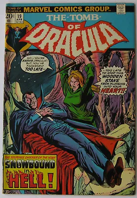 Buy Tomb Of Dracula #19 (Apr 1974, Marvel), NM Condition (9.4), Blade Appearance • 127.78£