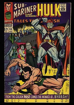 Buy Tales To Astonish #90 FN+ 6.5 1st Appearance Abomination! Kirby Cover! • 65.72£