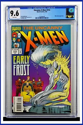 Buy Uncanny X-Men #314 CGC Graded 9.6 Marvel July 1994 White Pages Comic Book • 56.22£