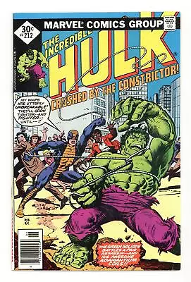 Buy Incredible Hulk Whitman Variants #212 FN/VF 7.0 1977 • 19.28£