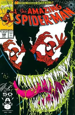 Buy Amazing Spider-Man #346 1991 Marvel Comics 7.5 VF- • 11.57£