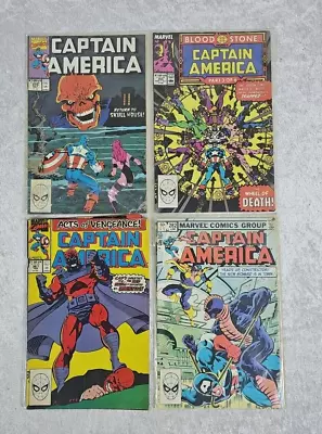 Buy Marvel CAPTAIN AMERICA Issues #282 #367 #370 #359 Comic Books Blood Stone • 22.67£