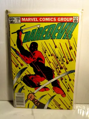 Buy Daredevil 189 (The Death Of Stick) Frank Miller 1982- • 20.22£