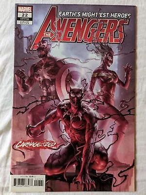 Buy Avengers Issue 22 - Jason Aaron - Carnage-ized Variant Cover - Combined Postage • 2.99£