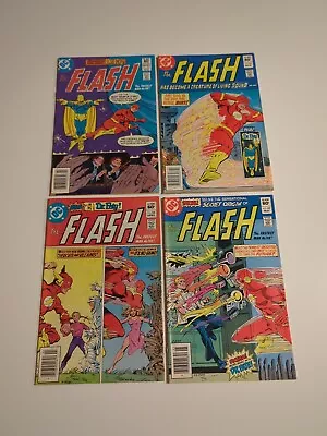 Buy The Flash #306 #307 #308 #309 1959 Series DC Comics 4 Comic Book Lot 1982 Nice! • 13.60£