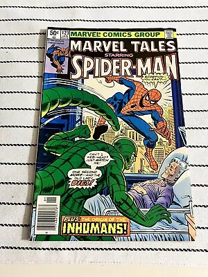Buy MARVEL TALES Starring SPIDER-MAN #123 1981 • 8£