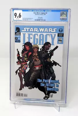 Buy Star Wars: Legacy #2 3RD PRINT CGC 9.6 Dark Horse Comics 2006 • 60.03£