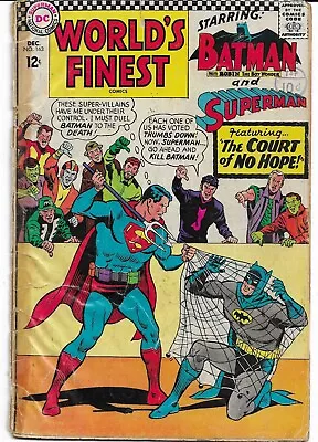 Buy WORLD'S FINEST Comics #163 DC Comics ( Dec 1966) Used - Taped Cover  • 0.99£