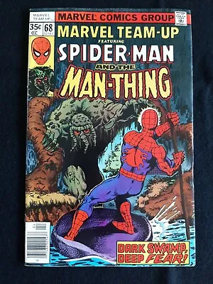 Buy Marvel Team-Up 68 Spider-Man Thing Marvel 1978 1st D'SPAYRE Solid Copy • 19£