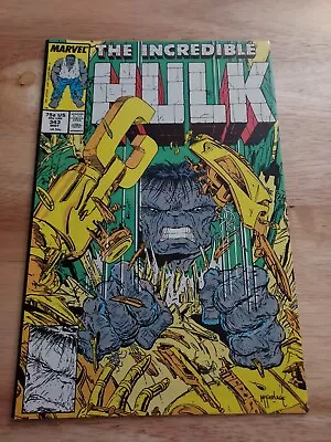 Buy Incredible Hulk #343 (1988) 8.5 VF+ /Todd McFarlane Artwork! • 10.45£