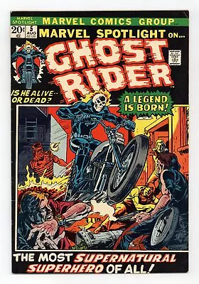 Buy Marvel Spotlight #5 FN 6.0 1972 1st App. And Origin Ghost Rider • 1,504.41£