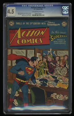 Buy Action Comics #147 CGC VG+ 4.5 Off White To White DC Comics 1950 • 368.90£