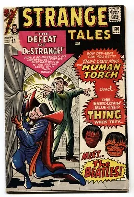 Buy Strange Tales #130 1965 First KAECILIUS Mads Mikkelsen Doctor Strange Movie • 51.04£