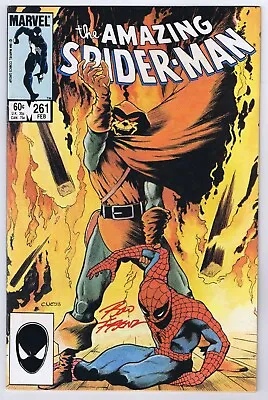 Buy Amazing Spider-Man #261 VF/NM Hobgoblin App Signed W/COA Ron Frenz 1985 Marvel • 45.53£
