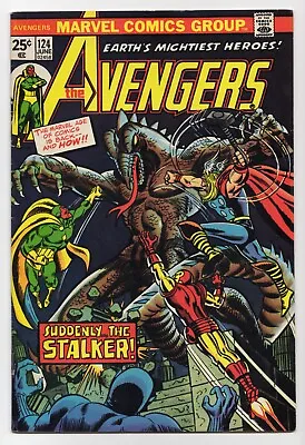 Buy 🔑 Avengers #124 Marvel Comics (1974) - First App Star-Stalker • 10.12£