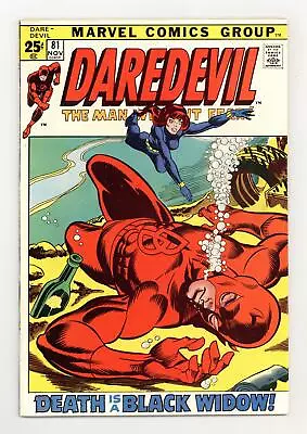 Buy Daredevil #81 FN+ 6.5 1971 • 83.95£
