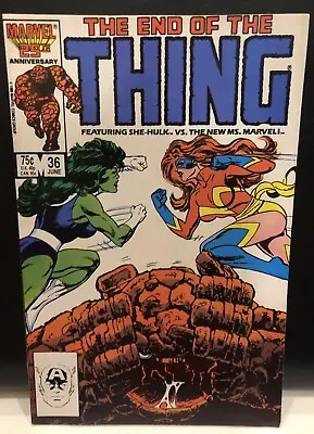 Buy The Thing #36 Comic , Marvel Comics Final Issue • 8.15£