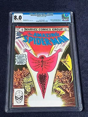 Buy Amazing Spider-Man Annual #16 (1982) ✨ Graded 8.0 OFF-WHITE TO WHITE By CGC ✔ • 39.42£