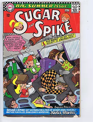 Buy Sugar And Spike #71 DC 1967 In '' Double Trouble ! '' • 15.99£