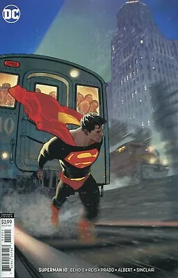 Buy SUPERMAN ISSUE 10 - FIRST 1st PRINT HUGHES VARIANT - DC COMICS • 4.50£