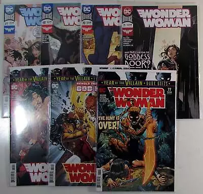 Buy Wonder Woman Lot Of 7 #69,68,70,71,79,78,77 DC (2019) Comic Books • 19.37£