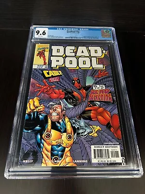 Buy Deadpool #22 (1998) CGC 9.6 White 1st Appearance Of Tiamat/Death Of Noah DuBois • 39.55£