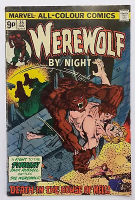 Buy Werewolf By Night # 35 Uk Marvel 1975 • 3£