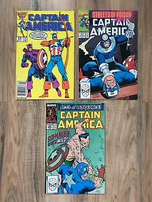 Buy Captain America 365 Acts Of Vengeance;  374 Streets Of Poison  (#317 May 1986 ) • 4.74£