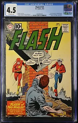 Buy Flash #123 (1961) Cgc 4.5 Ow Unrestored! • 948.73£