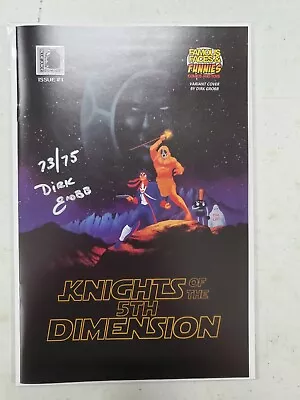 Buy Knights Of The Fifth Dimension #1 Famous Faces & Funnies Exclusive Signed & # • 11.85£