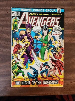 Buy Avengers #114 Marvel Comics 1973 Bronze Age 1st Cover Of Mantis Joins  • 12.05£