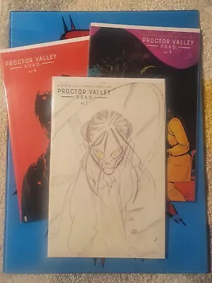 Buy Proctor Valley Road #1 Peach Momoko Sketch Variant And #4 Variant Covers (3) • 15£