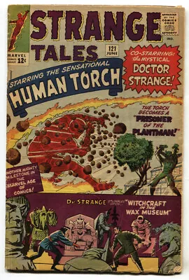 Buy STRANGE TALES #121--1964--HUMAN TORCH--DR STRANGE--comic Book--G/VG • 34.95£