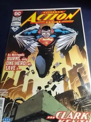 Buy Action Comics #1001 DC Comics 2018 Superman Brian Michael Bendis 9.6 Near Mint+ • 9.59£