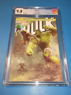 Buy Hulk #1 Rare Awesome #181 Homage Barends Variant CGC 9.8 NM/M Gorgeous Gem Wow • 79.44£