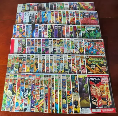 Buy Huge Lot Of 120 Fantastic Four Comic Books (#1) Vintage Marvel 1961 Series Thing • 173.93£