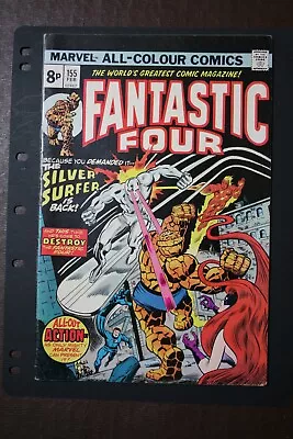 Buy Marvel Comics. FANTASTIC FOUR. Number 155. February 1975 Issue • 3£