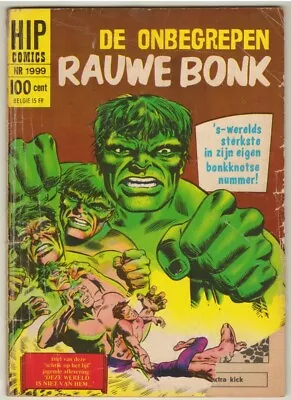 Buy Incredible Hulk #102 *DUTCH EDITION* Origin Of Hulk! MARVEL COMICS 1967  Foreign • 53.76£