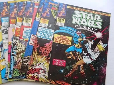 Buy Star Wars Weekly - 10 Issues - 81 83 84 85 86 87 88 89 91 92 - 1979 • 20£