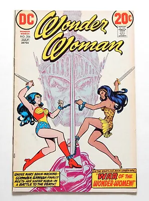 Buy Wonder Woman #206 DC July 1973 20c Bronze Age Comic Book Origin Of Nubia • 94.52£