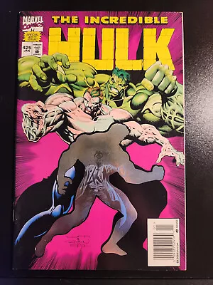 Buy 1995 Marvel Comics Incredible Hulk 425 Hologram Cover Special Issue Comic Book • 3.93£