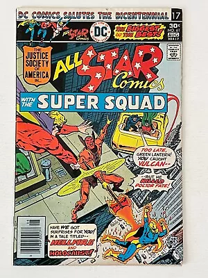 Buy Bronze Age DC ALL STAR COMICS # 61 SUPER SQUAD POWER GIRL FN 1976 • 7.95£
