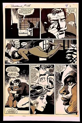 Buy Daredevil #188 Pg. 4 By Frank Miller 11x17 FRAMED Original Art Poster Print • 47.39£