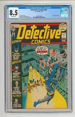 Buy Detective Comics #421 CGC 8.5 VFN+ Sixth Highest • 89£