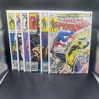 Buy Amazing Spiderman Lot #’s 193 196 255 264 366 & 367. 6 Book Lot (A38)(2) • 18.18£