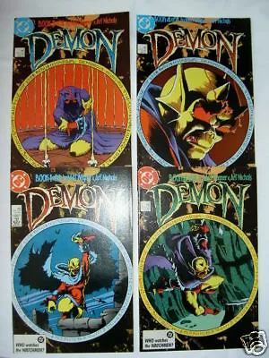 Buy The DEMON : COMPLETE 4 ISSUE DC 1987 MINI SERIES By MATT WAGNER & ART NICHOLS • 11.99£