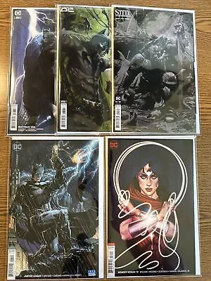 Buy Batman #135 136 Wonder Woman 72 Justice League #1 Variant Lot Of 5 DC Comics NM • 19.70£