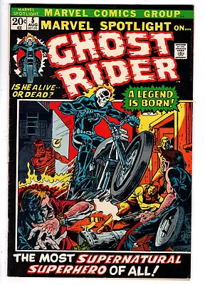Buy Marvel Spotlight #5 (1972) - Grade 7.0 - 1st Appearance Of Ghost Rider! • 1,187.37£